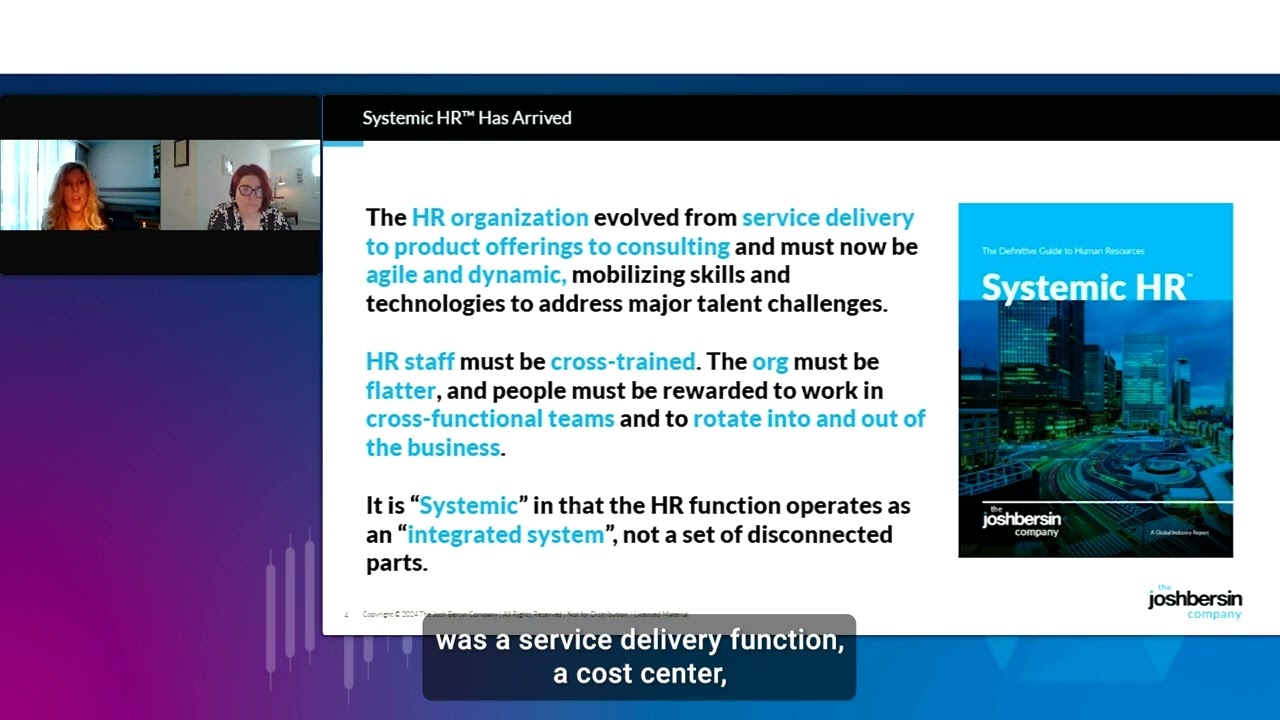Future-proofing HR: Kathi Enderes on transforming operating models into operating systems