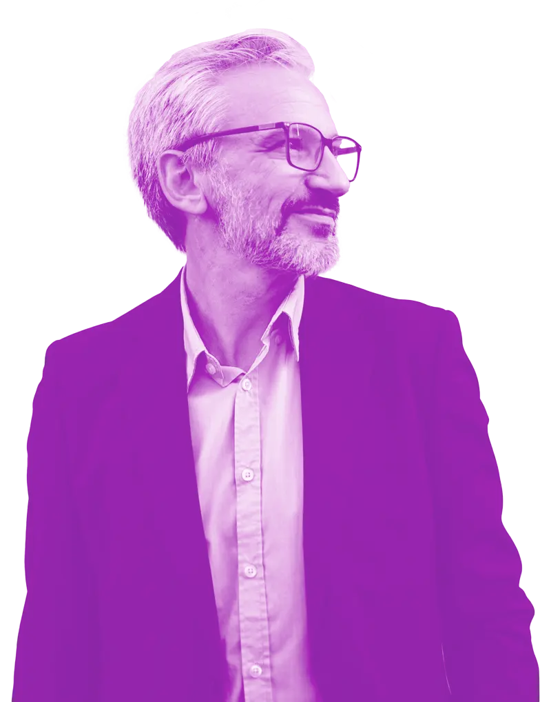 Person illustration overlay