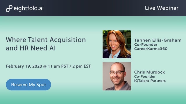 Where Talent Acquisition and HR Need AI Cover