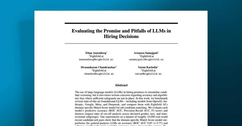 AI for hiring whitepaper