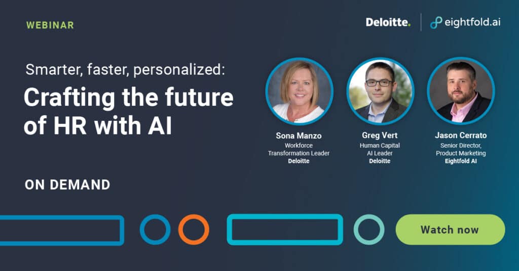 Smarter, faster, personalized: Crafting the future of HR with AI