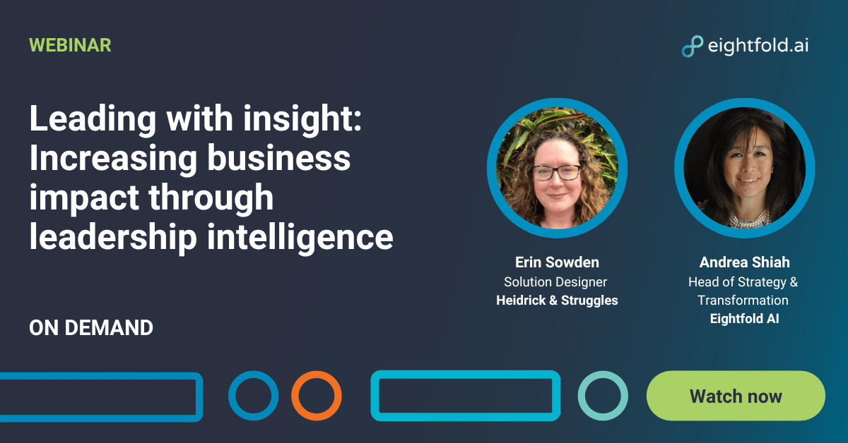 Leading with insight: Increasing business impact through leadership intelligence