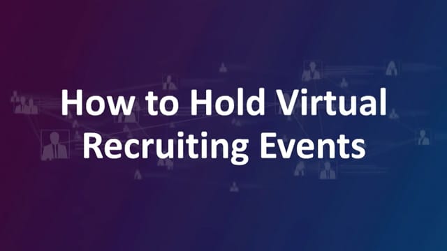 How to Hold Virtual Recruiting Events Cover