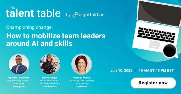 Championing change: How to mobilize team leaders around AI and skills