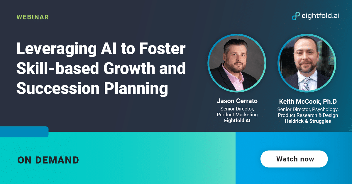 Leveraging AI to foster skill-based growth and succession planning