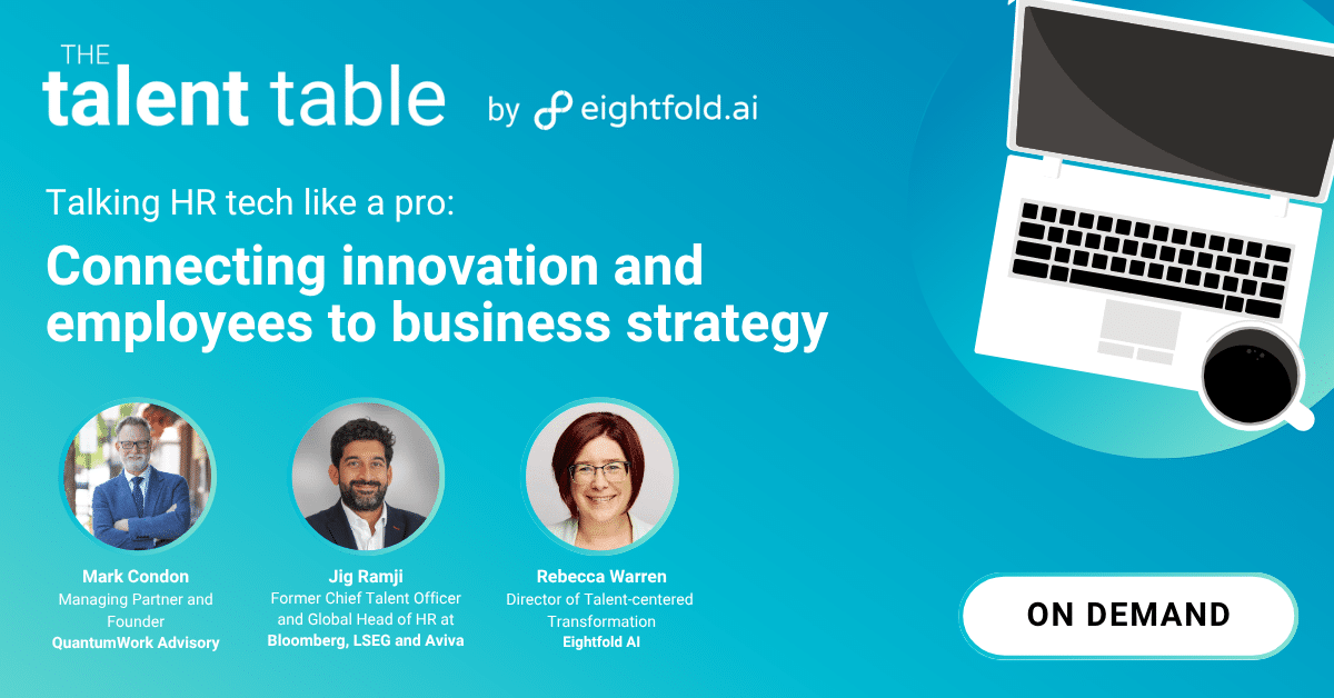 Talking HR tech like a pro: Connecting innovation and employees to business strategy