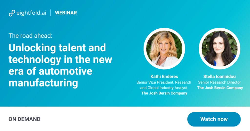 The road ahead: Unlocking talent and technology in the new era of automotive manufacturing