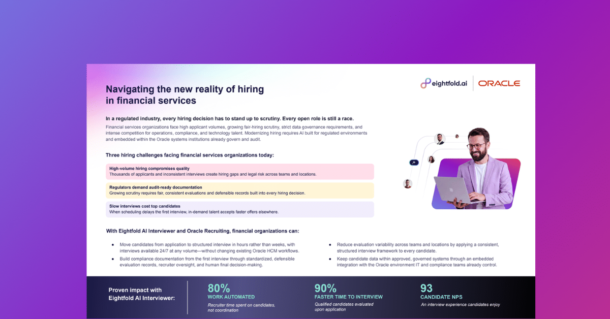 AI Financial Services Recruiting