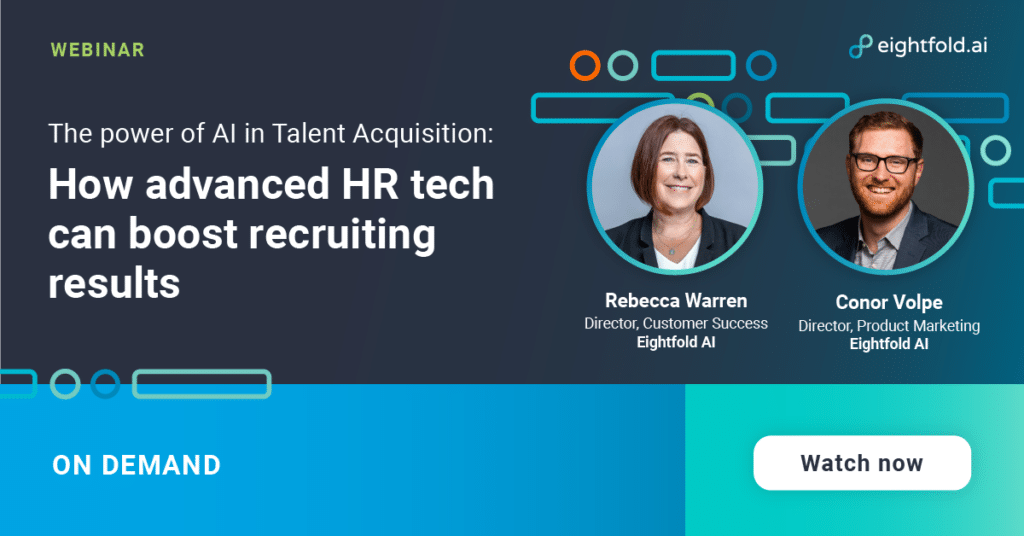 The power of AI in TA: How advanced HR tech can boost recruiting results