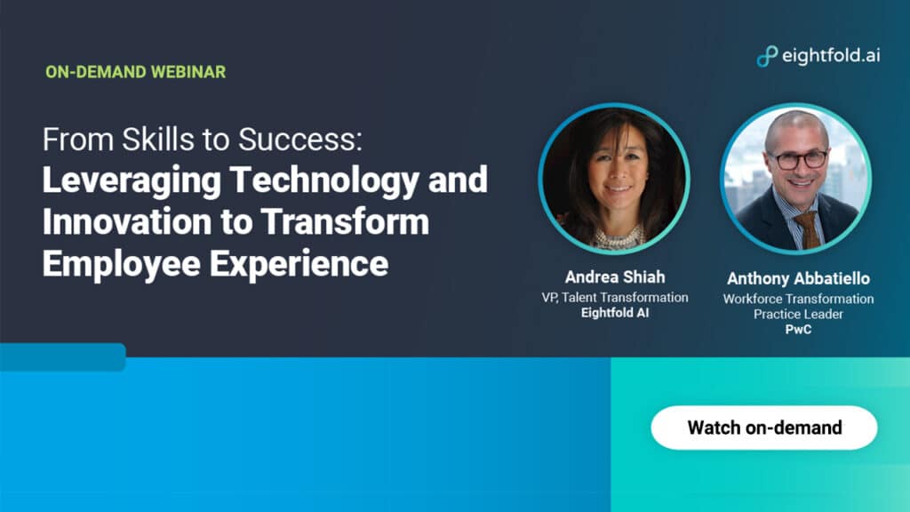 From skills to success: Leveraging technology and innovation to transform employee experience