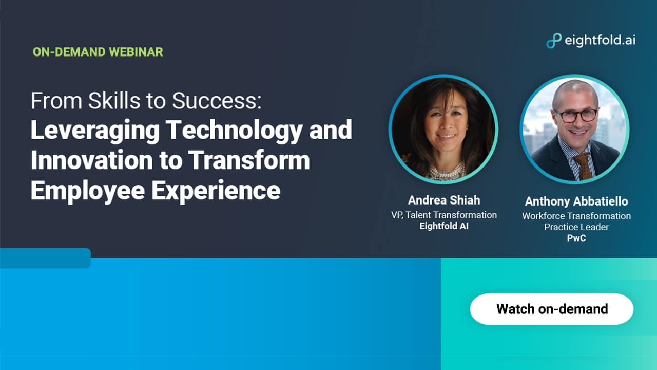 From skills to success: Leveraging technology and innovation to transform employee experience