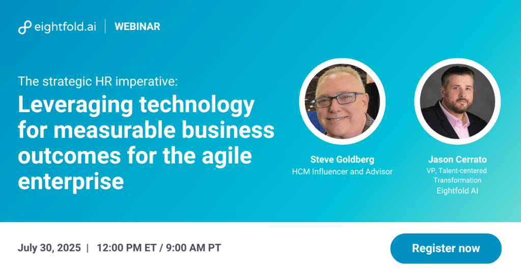 The strategic HR imperative: Leveraging technology for measurable business outcomes for the agile enterprise