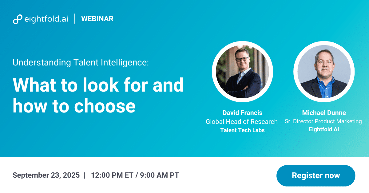 Understanding talent intelligence: What to look for and how to choose