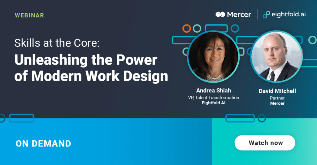 Skills at the core: Unleashing the power of modern work design