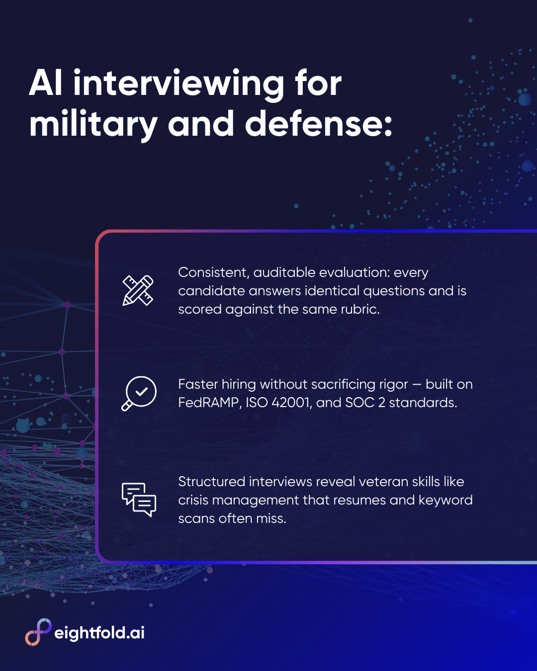 AI interviewing for military, defense, and public safety: moving fast without cutting corners