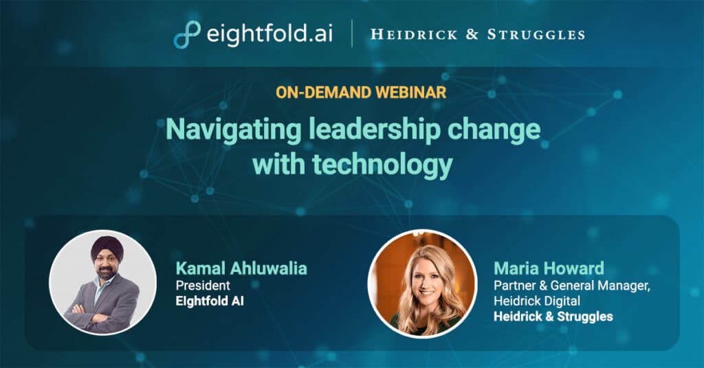 Navigating leadership change with technology