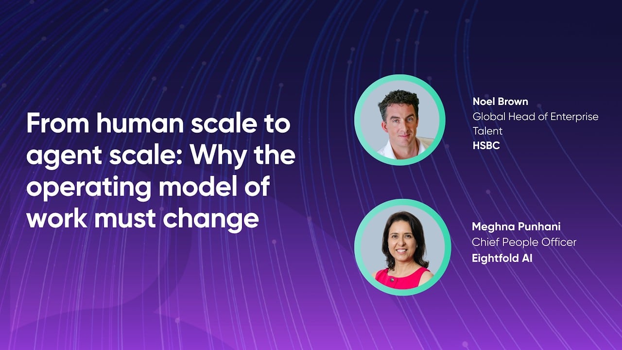 From human scale to agent scale: why the operating model of work must change