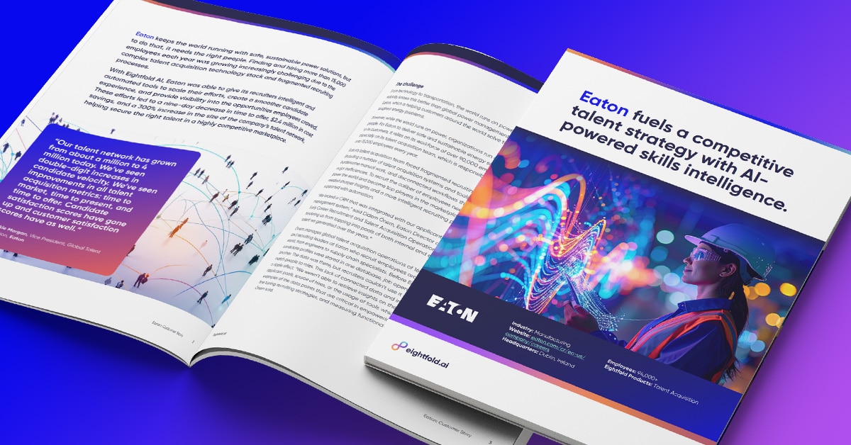 Eaton fuels a competitive talent strategy with AI-powered skills intelligence