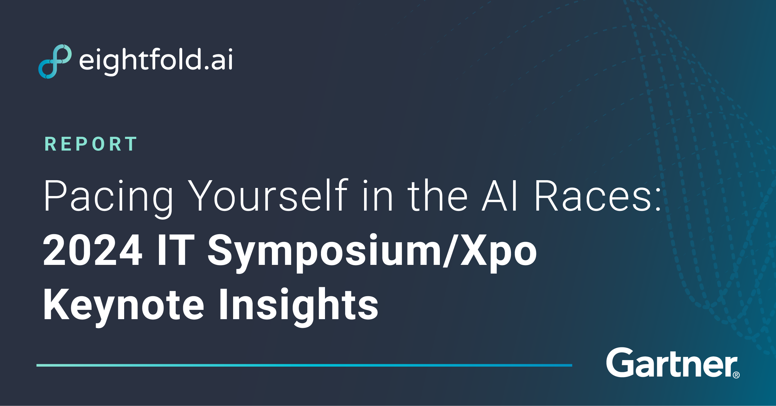 Gartner®: Pacing yourself in the AI races: 2024 IT Symposium/Xpo keynote insights