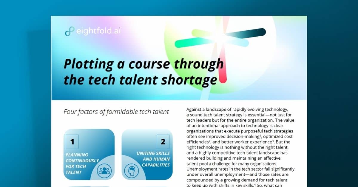 Plotting a course through the tech talent shortage