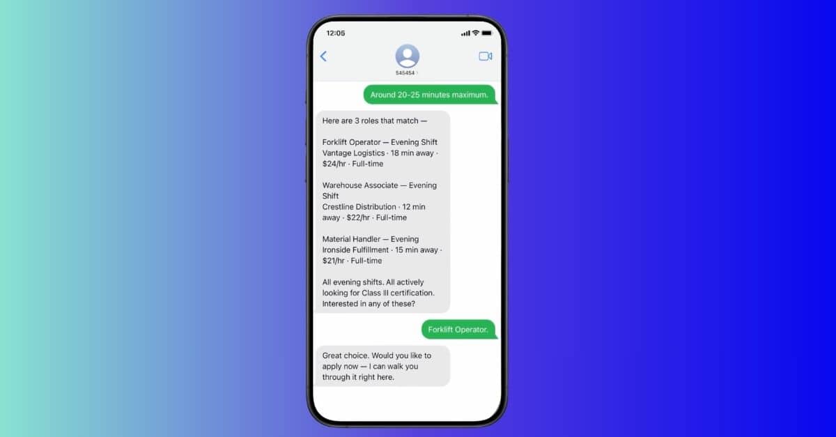 Interview interface