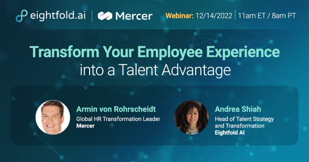 Transform your Employee Experience into a Talent Advantage