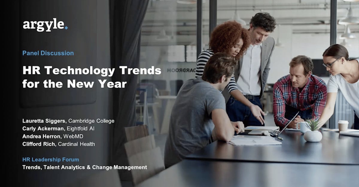 HR Technology Trends for the New Year
