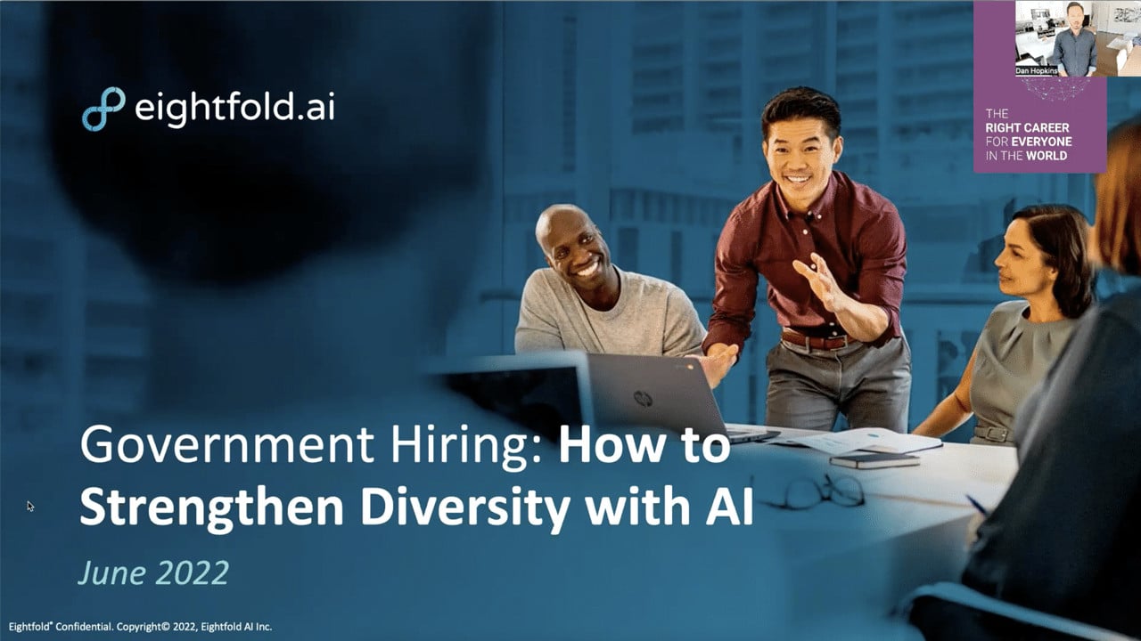 GovLoop Virtual Summit Webinar: Government Hiring - How to Strengthen Diversity with AI
